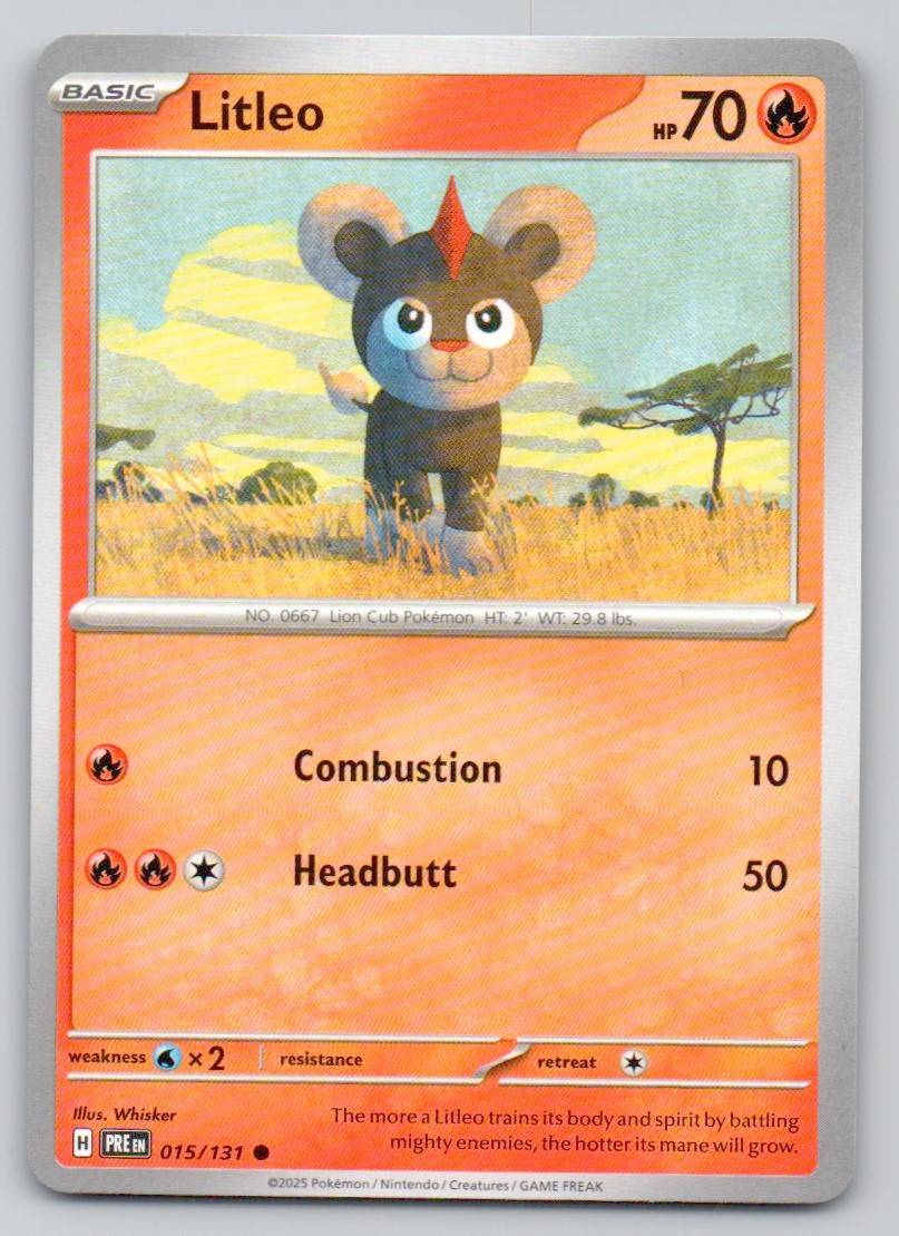 Litleo 015 NOR Card - Prismatic Evolutions