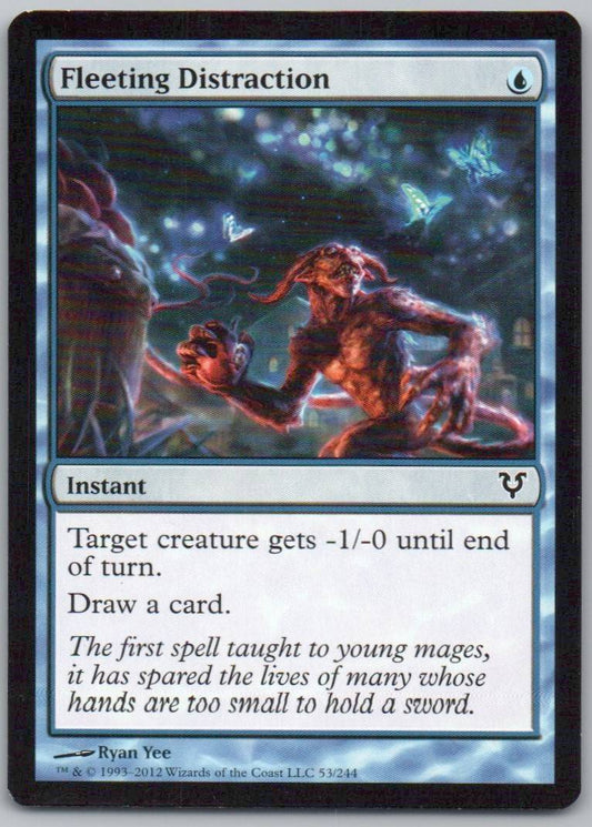 Fleeting Distraction 53 Normal Instant Card - Avacyn Restored