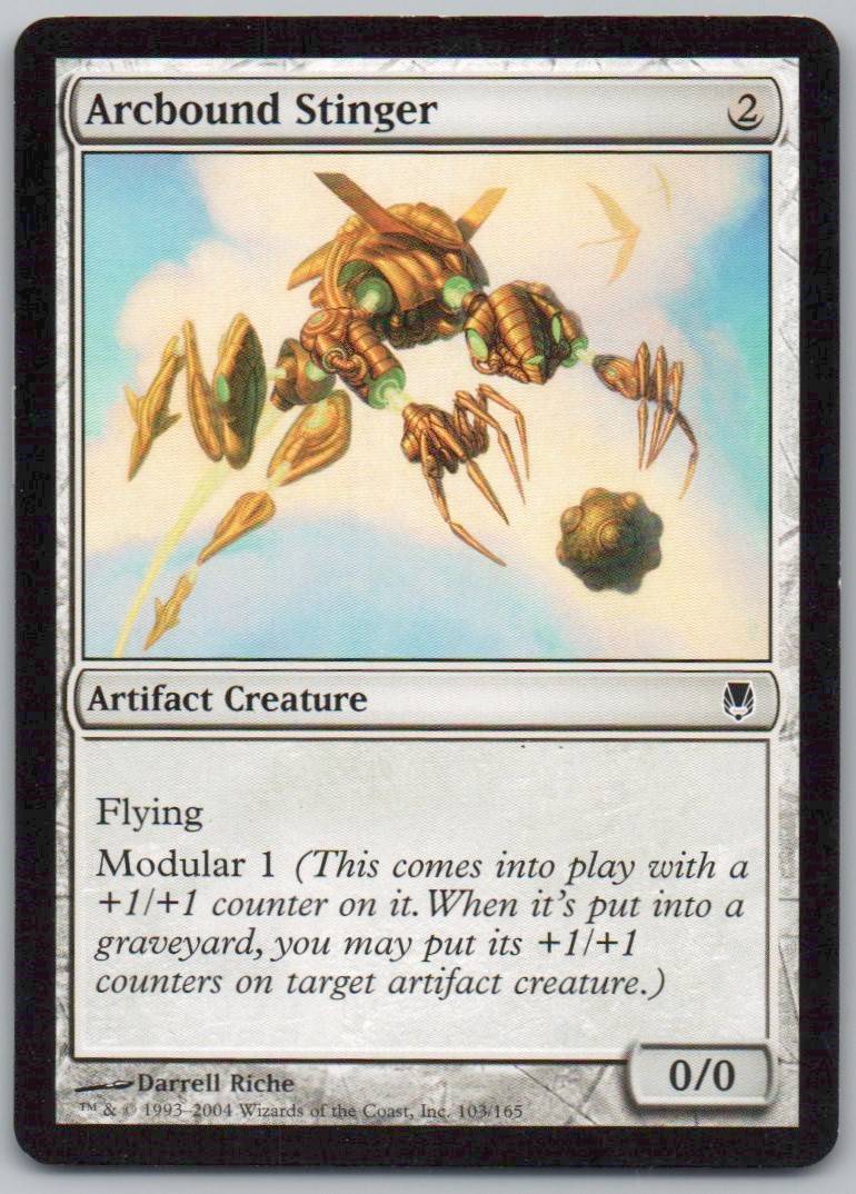 Arcbound Stinger 103 Normal Artifact Card - Darksteel