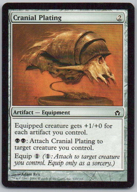 Cranial Plating 113 Normal Artifact Card - Fifth Dawn