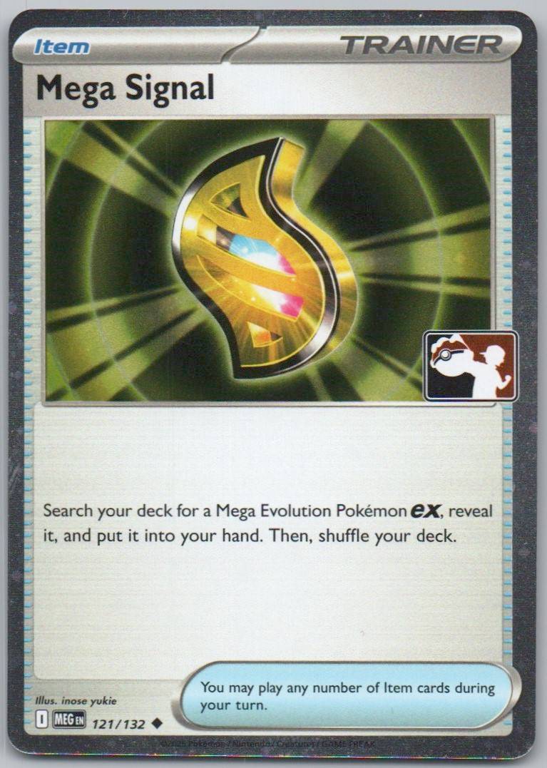 Mega Signal 121 NOR Card - Prize Pack Series Cards