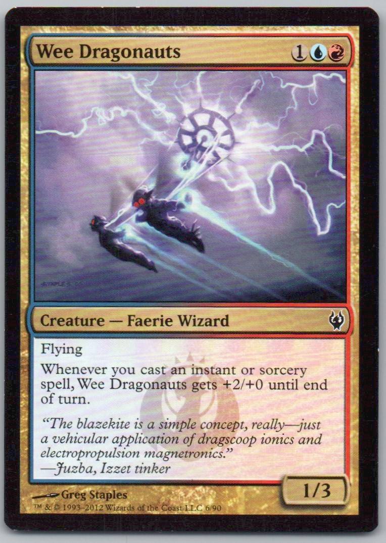 Wee Dragonauts 6 Normal Creature Card - Duel Decks: Izzet vs. Golgari