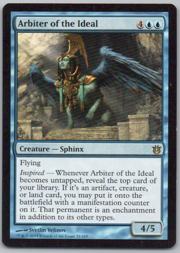Arbiter of the Ideal 31 Normal Creature Card - Born of the Gods