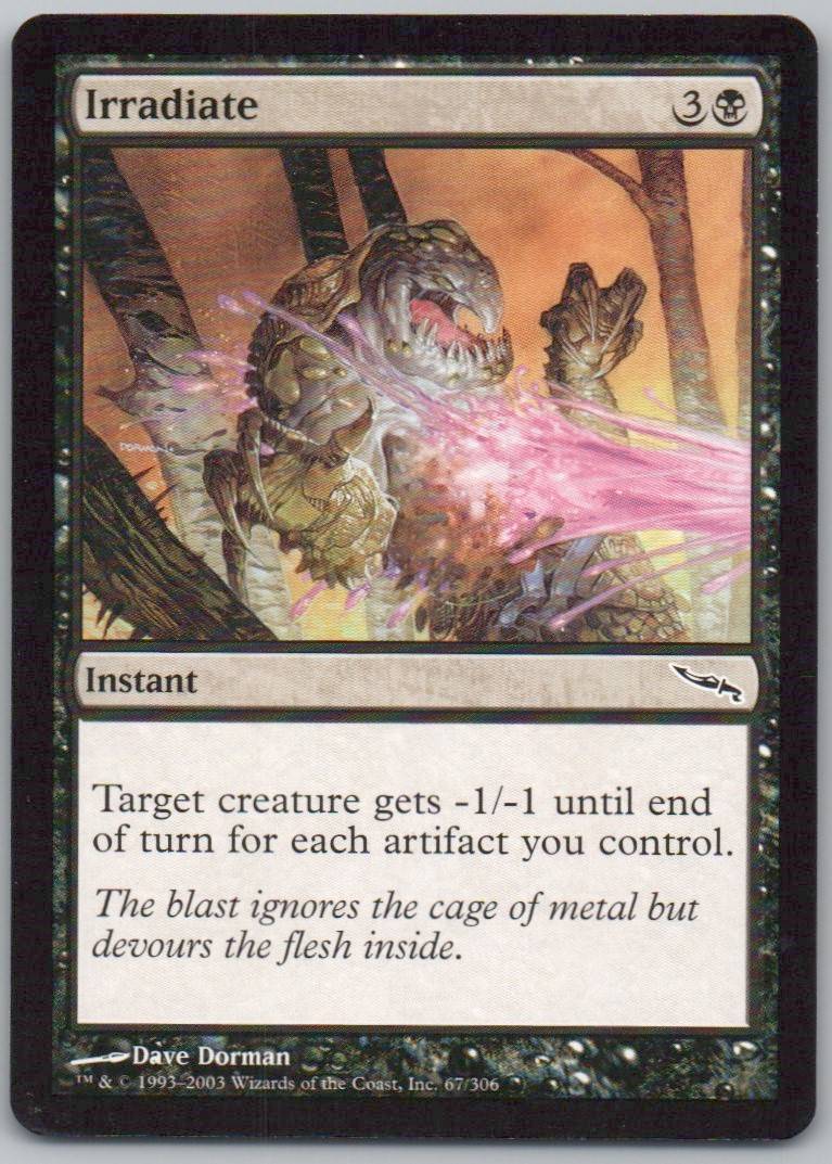 Irradiate 67 Normal Instant Card - Mirrodin