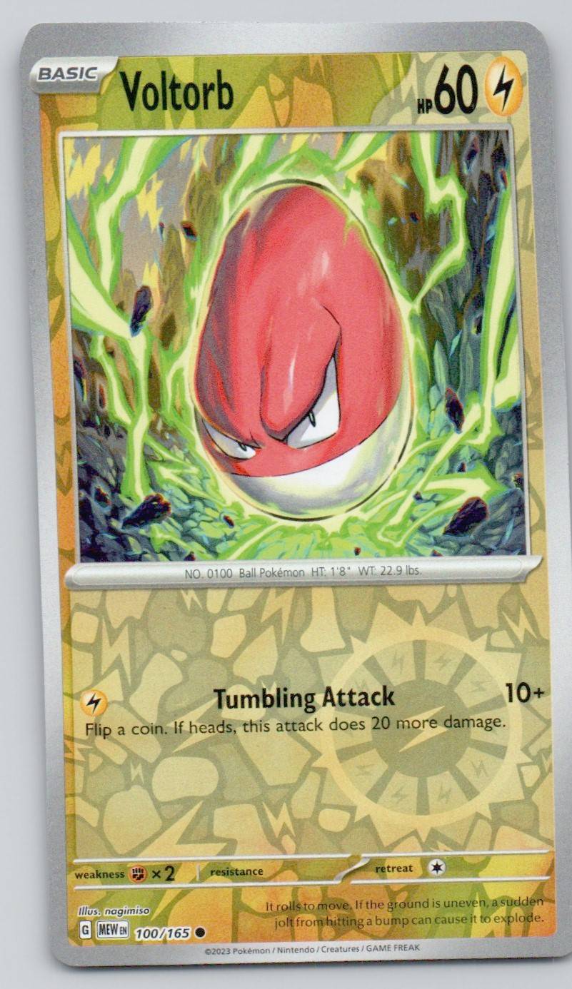 Voltorb 100 REV Card - 151