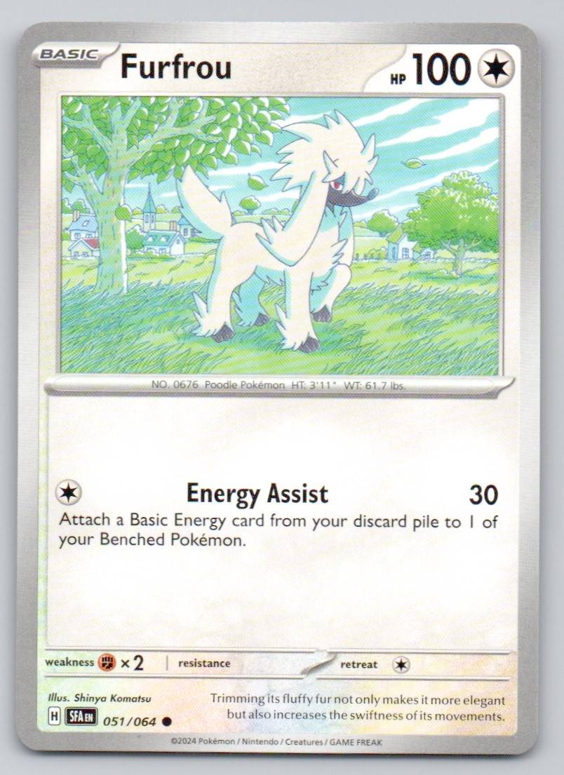 Furfrou 051 NOR Card - Shrouded Fable
