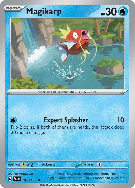 Magikarp 042 Normal Water Card - Paldea Evolved