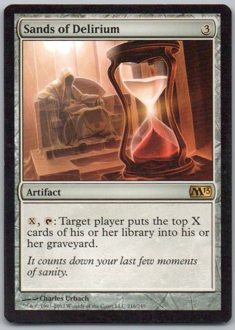 Sands of Delirium 216 Normal Artifact Card - Magic 2013