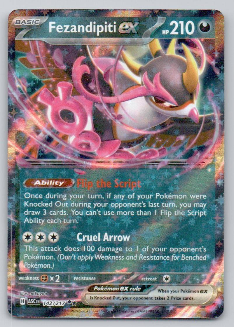 Fezandipiti ex 142 NOR Card - Ascended Heroes