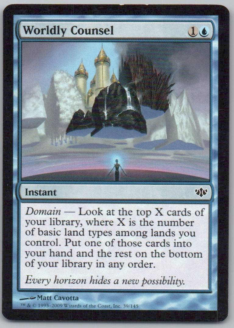 Worldly Counsel 39 Normal Instant Card - Conflux