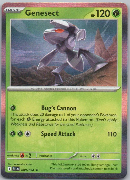 Genesect 008 NOR Card - Phantasmal Flames