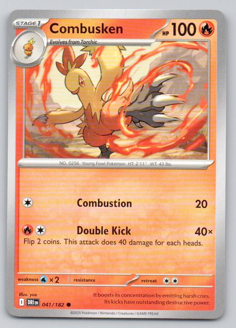 Combusken 041 NOR Card - Destined Rivals