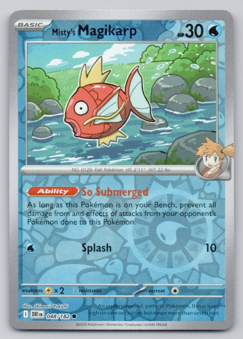 Misty's Magikarp 048 REV Card - Destined Rivals