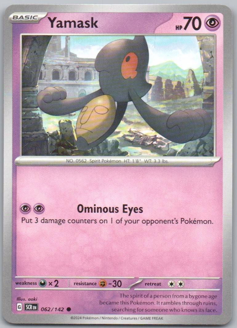Yamask 062 NOR Card - Stellar Crown