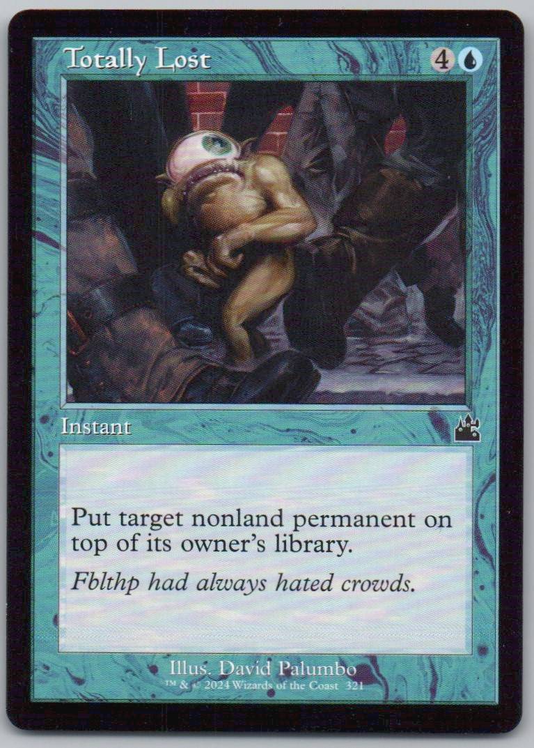 Totally Lost (Retro Frame) 321 Normal Instant Card - Ravnica Remastered