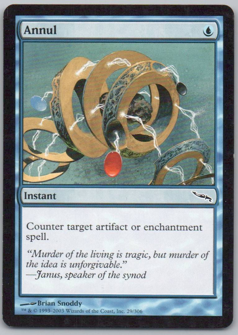 Annul 29 Normal Instant Card - Mirrodin