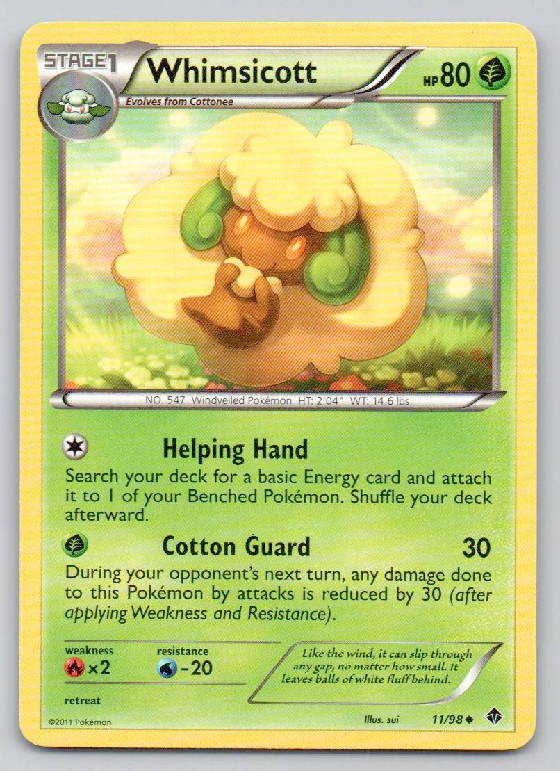 Whimsicott 011 NOR Card - Emerging Powers