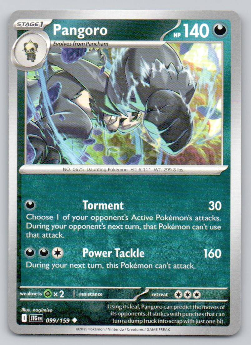 Pangoro 099 NOR Card - Journey Together