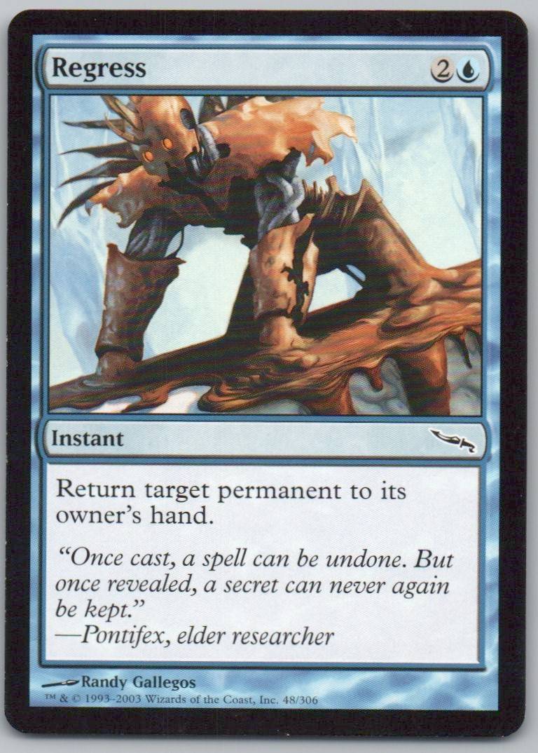 Regress 48 Normal Instant Card - Mirrodin