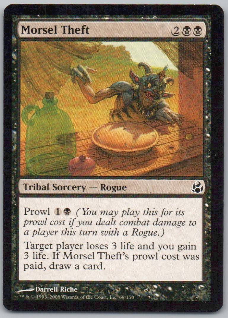 Morsel Theft 68 Normal Sorcery Card - Morningtide