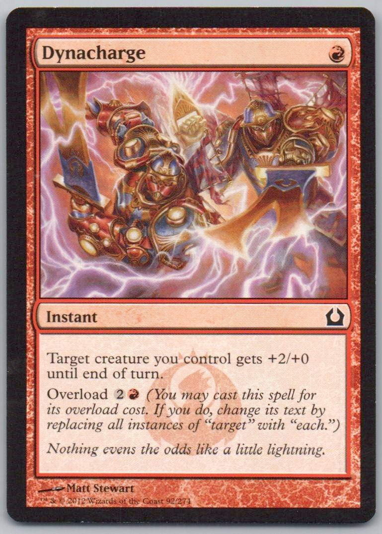Dynacharge 92 Normal Instant Card - Return to Ravnica
