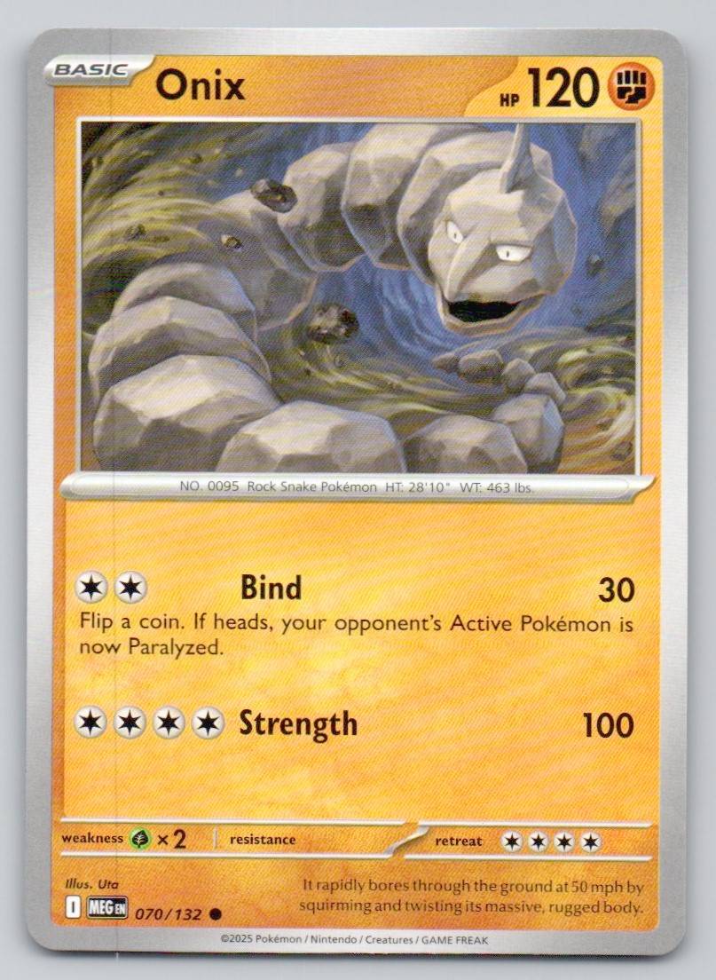 Onix 070 NOR Card - Mega Evolution