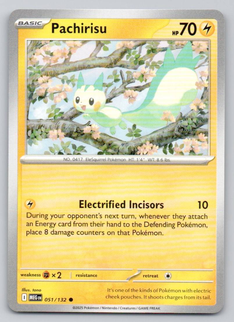 Pachirisu 051 NOR Card - Mega Evolution
