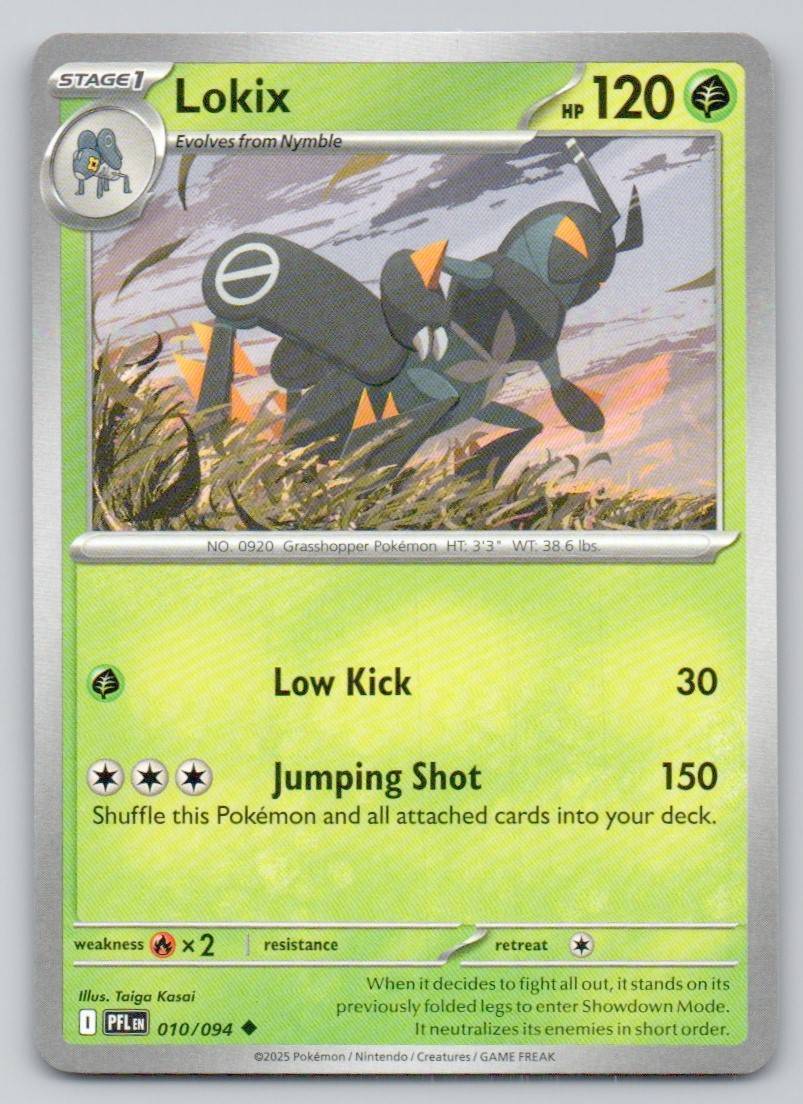 Lokix 010 NOR Card - Phantasmal Flames
