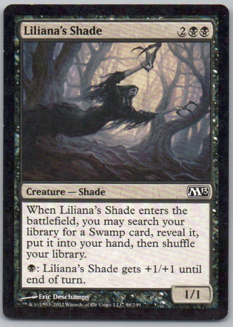 Liliana's Shade 98 Normal Creature Card - Magic 2013