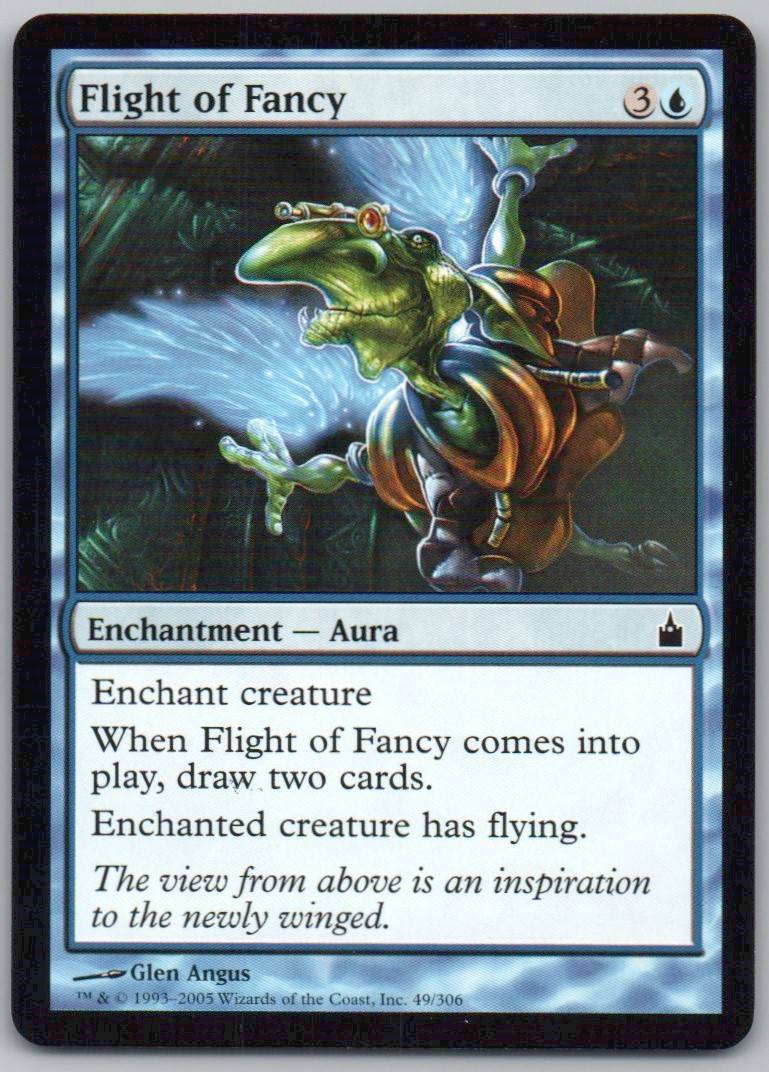 Flight of Fancy 49/ Normal Enchantment Card - Ravnica: City of Guilds