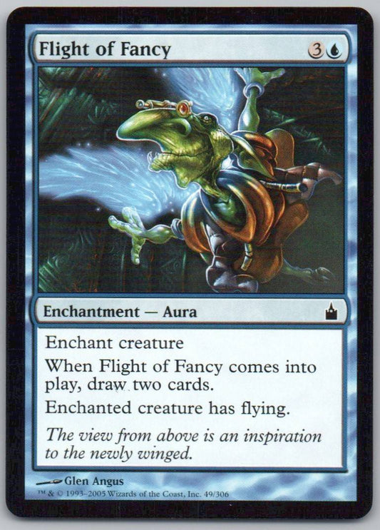 Flight of Fancy 49/ Normal Enchantment Card - Ravnica: City of Guilds