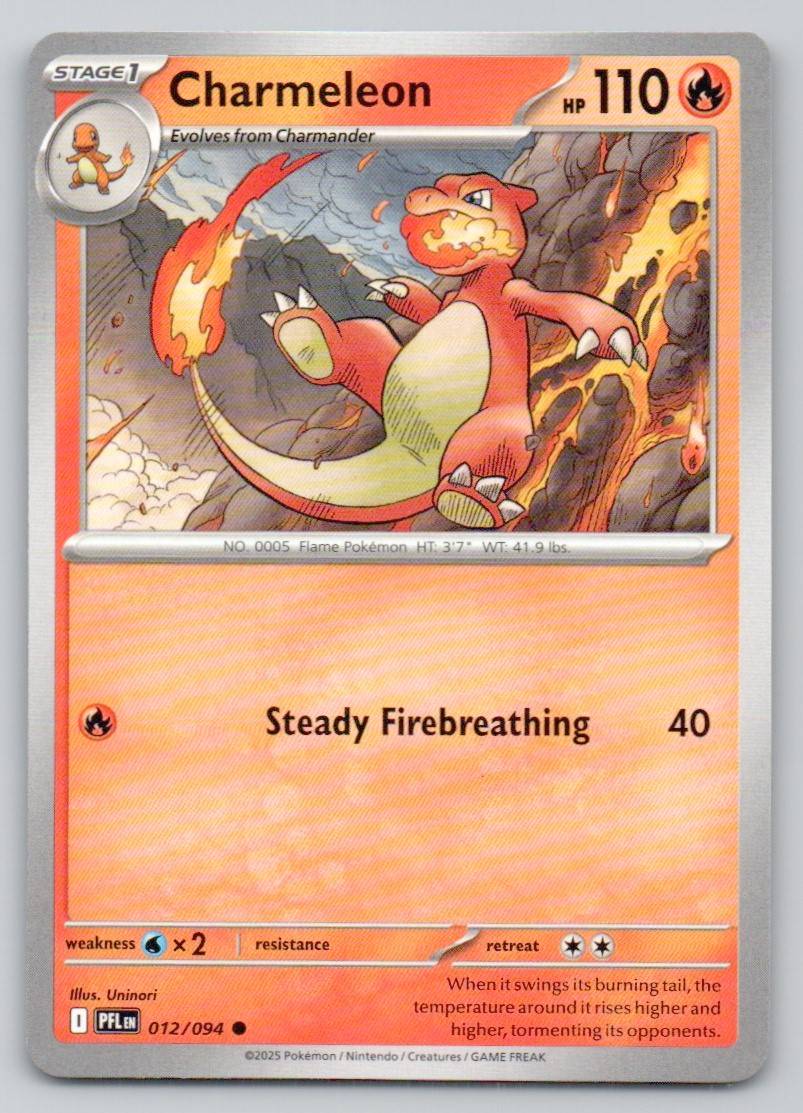 Charmeleon 012 NOR Card - Phantasmal Flames