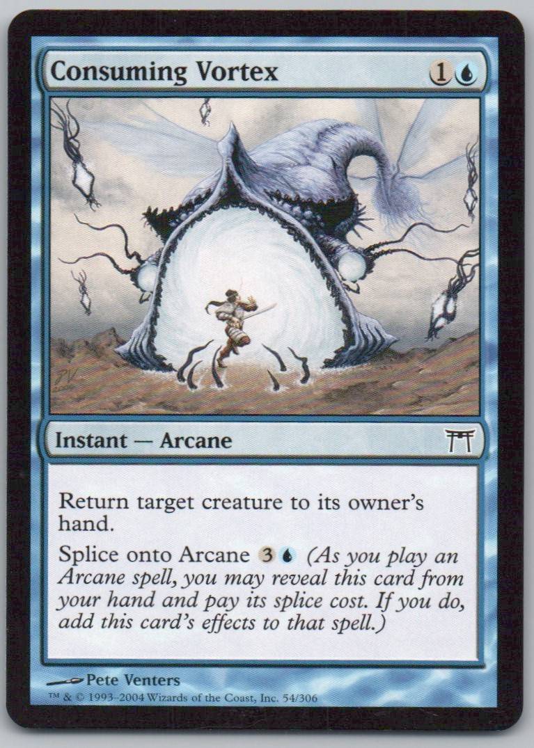 Consuming Vortex 54 Normal Instant Card - Champions of Kamigawa