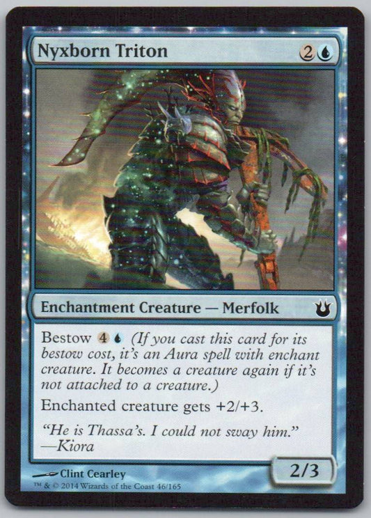 Nyxborn Triton 46 Normal Enchantment Card - Born of the Gods