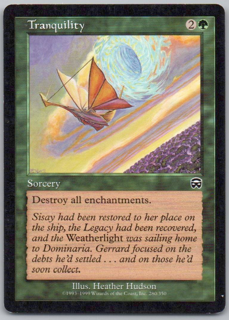 Tranquility 280 Normal Sorcery Card - Mercadian Masques