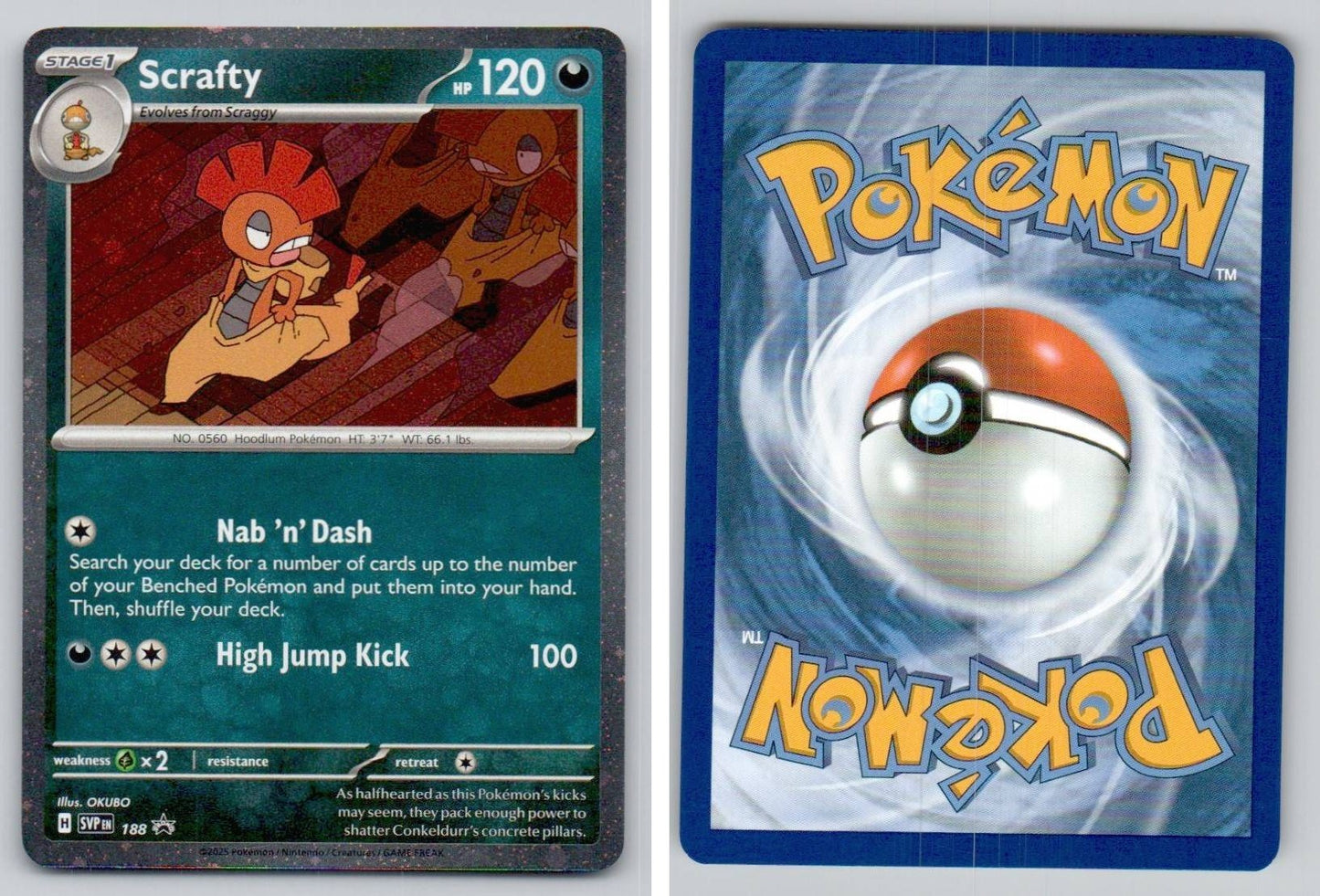 Front + Back scan