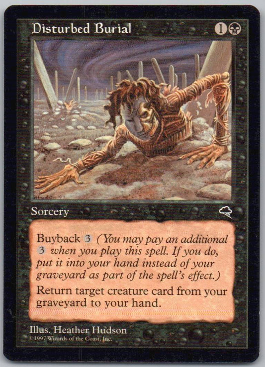 Disturbed Burial 129 Normal Sorcery Card - Tempest