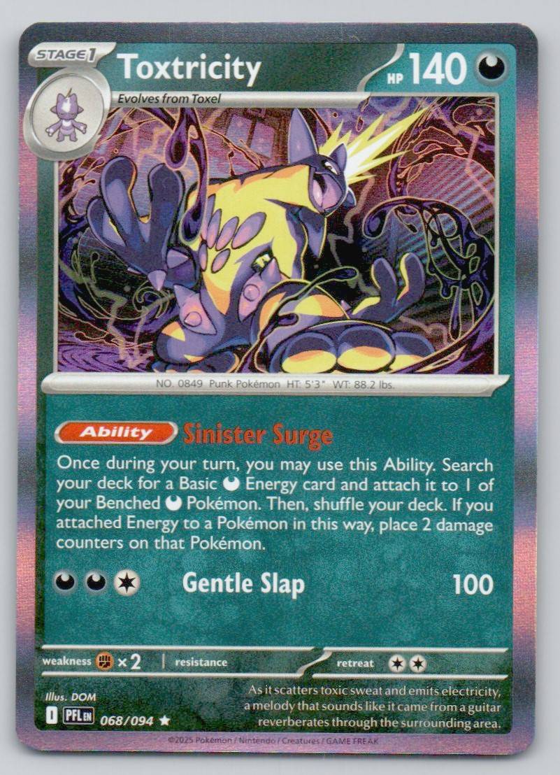 Toxtricity 068 NOR Card - Phantasmal Flames