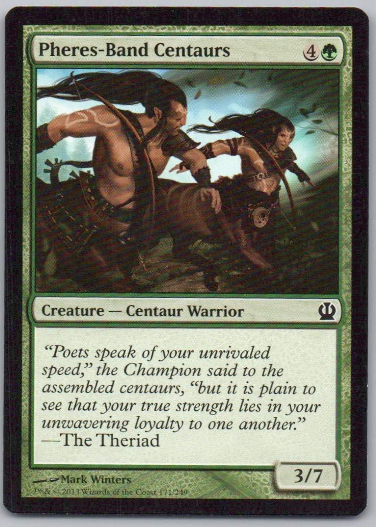 Pheres-Band Centaurs 171 Normal Creature Card - Theros