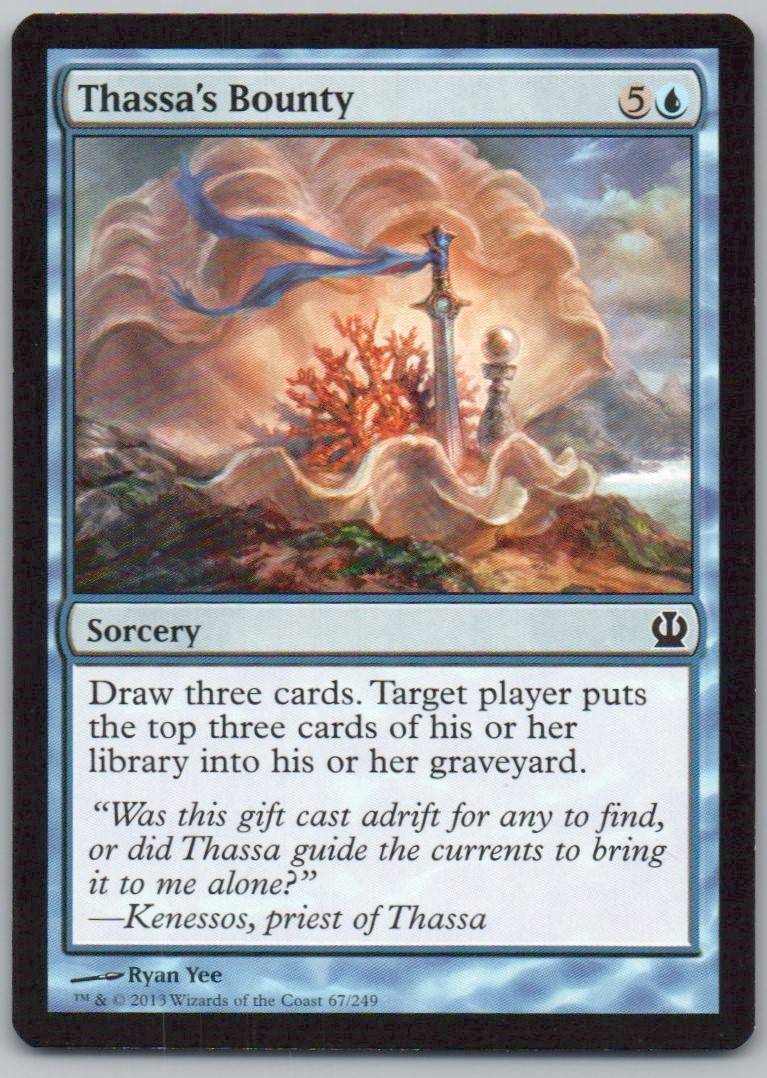 Thassa's Bounty 67 Normal Sorcery Card - Theros