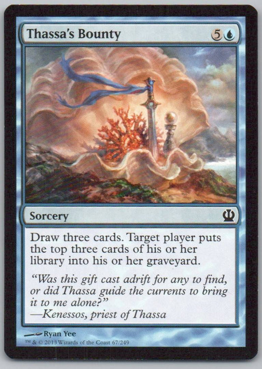 Thassa's Bounty 67 Normal Sorcery Card - Theros