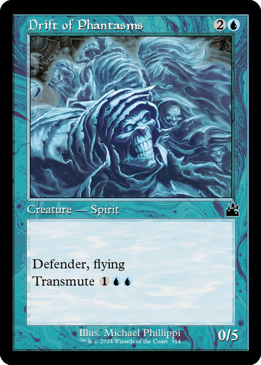 Drift of Phantasms (Retro Frame)