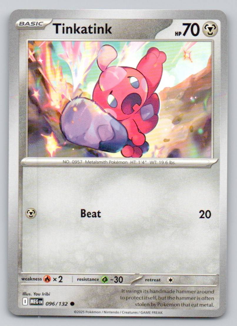 Tinkatink 096 NOR Card - Mega Evolution