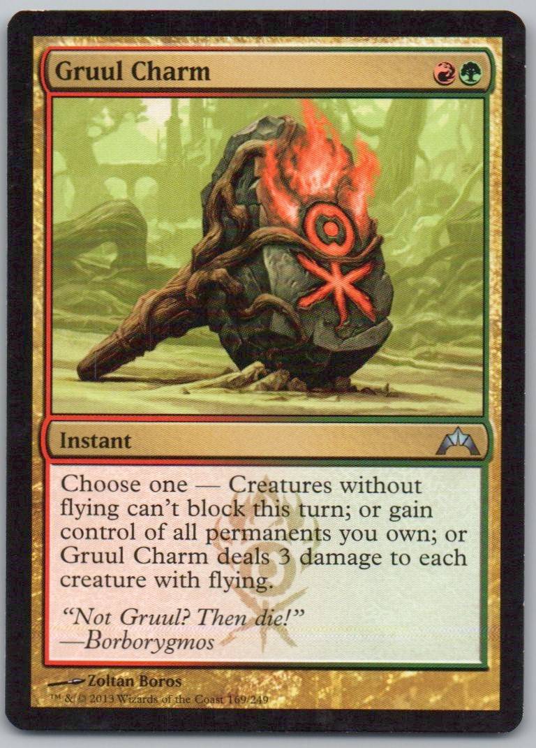 Gruul Charm 169 Normal Instant Card - Gatecrash