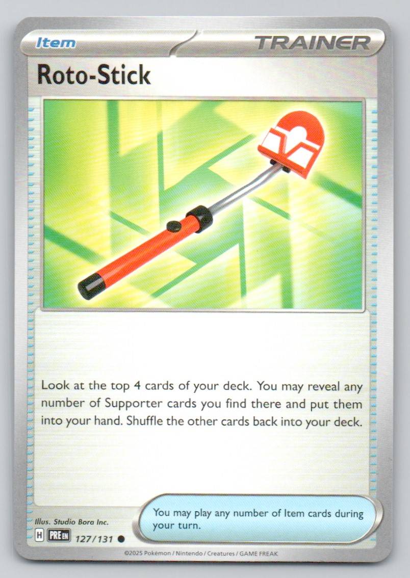 Roto-Stick 127 NOR Card - Prismatic Evolutions