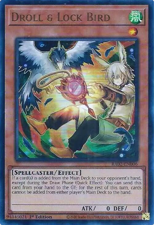 Droll & Lock Bird (Alternate Art) (UR)