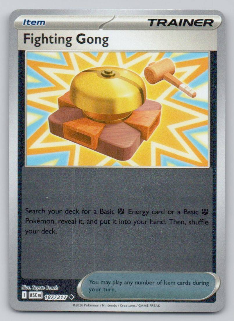 Fighting Gong 187 REV Card - Ascended Heroes