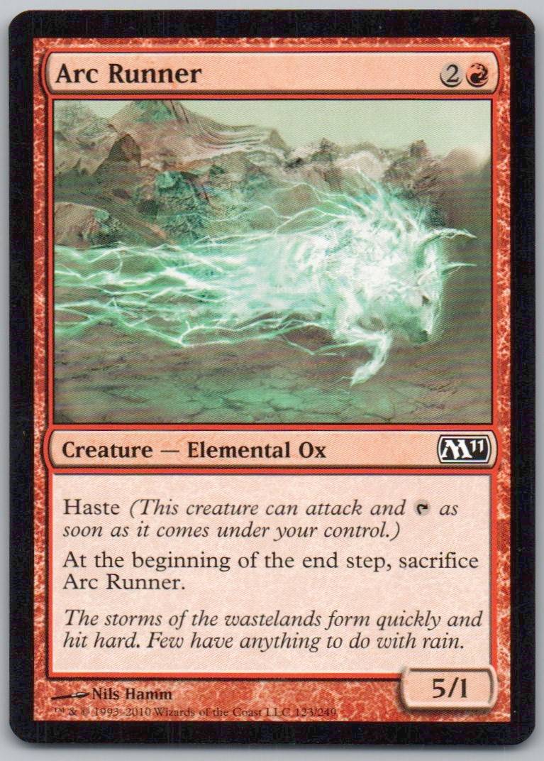 Arc Runner 123 Normal Creature Card - Magic 2011