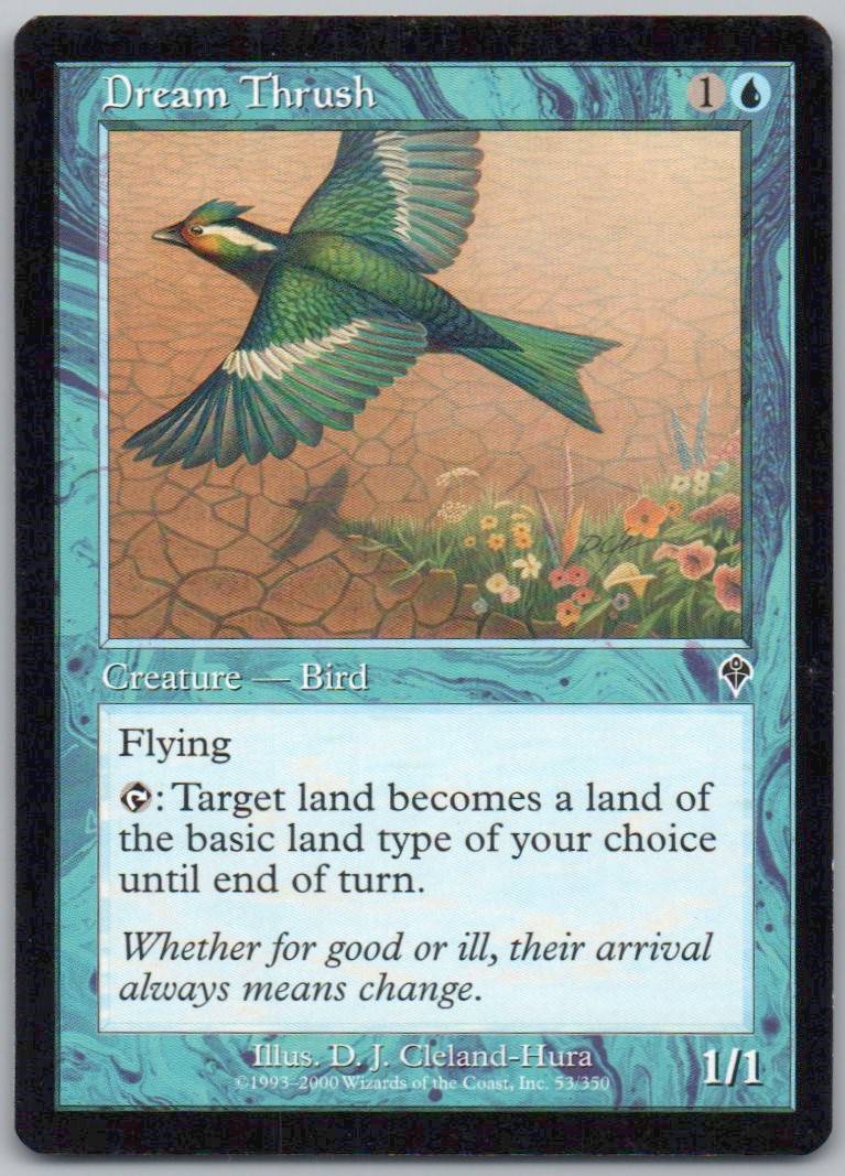 Dream Thrush 53/ Normal Creature Card - Invasion