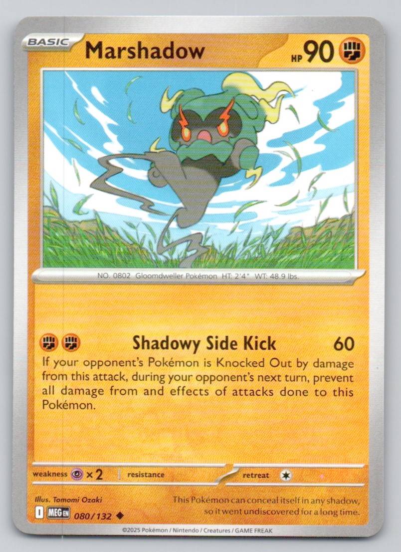 Marshadow 080 NOR Card - Mega Evolution